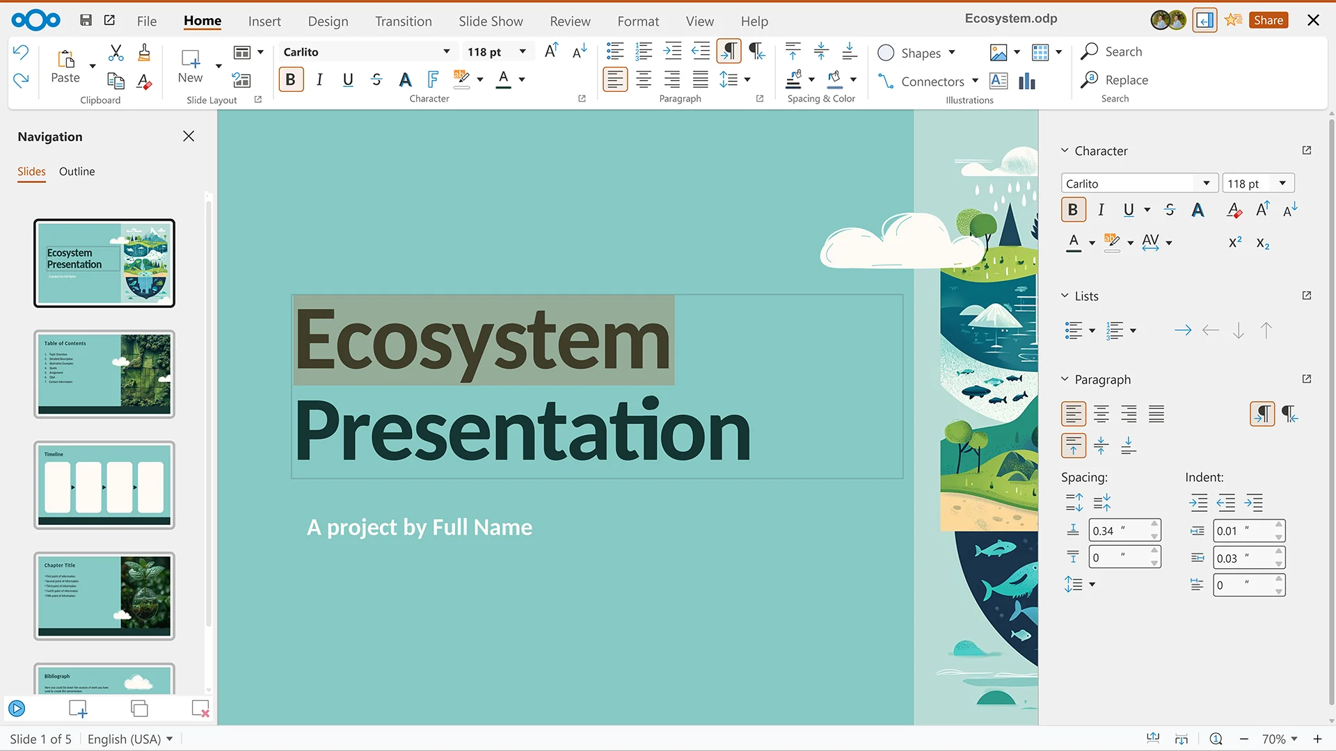 Files interface preview 3